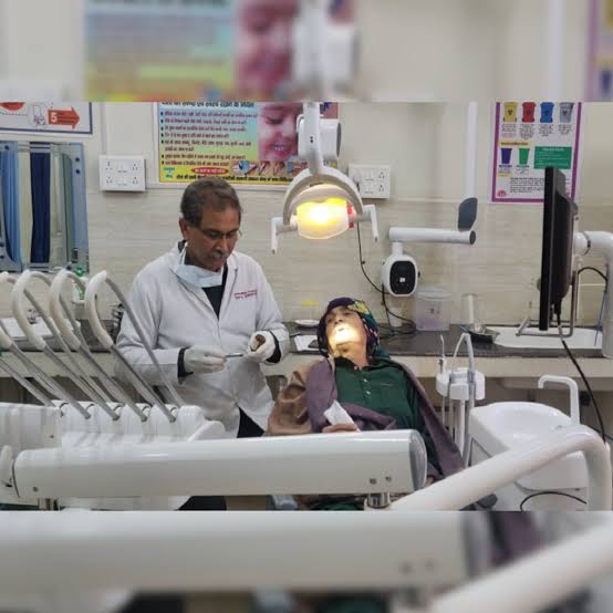 Dental treatment at Dr. Panchal Dental Clinic